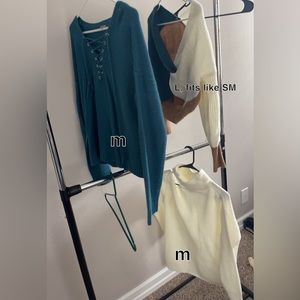 ALL 3 SWEATERS